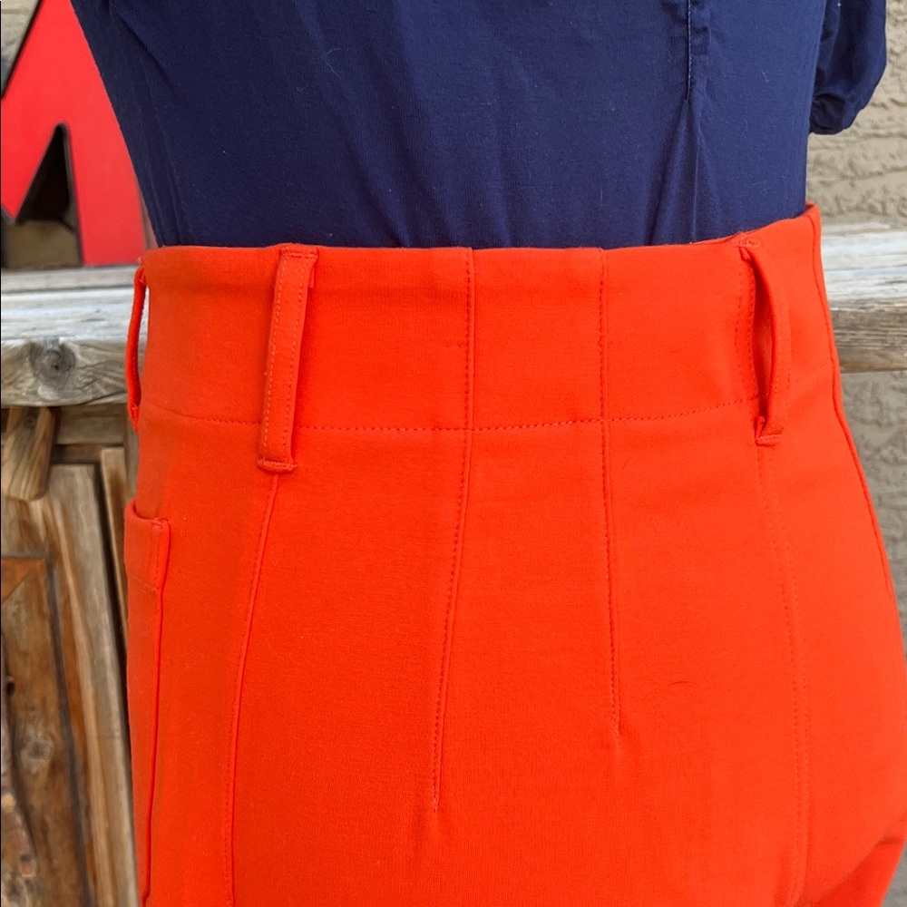 Jones New York orange Wide-Leg Pants - Picture 3 of 5